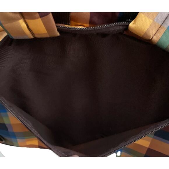 Dickies HTFVintage Checkered Laptop Messenger Bag OTS/backpack/handle Padded NWT - Picture 10 of 11